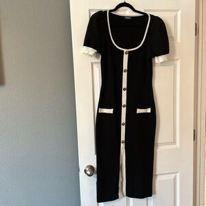 Express sweater dress. Super cute for work.
